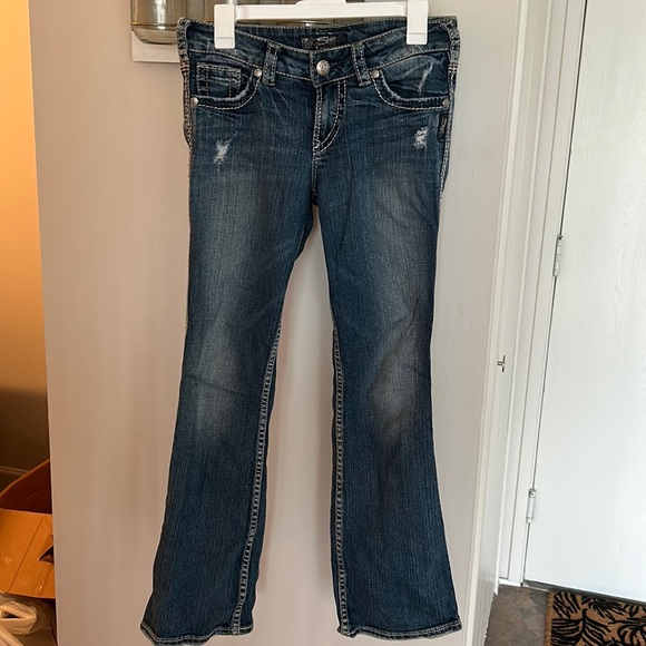 Silver Jeans Suki Flap size 27 - Picture 1 of 2